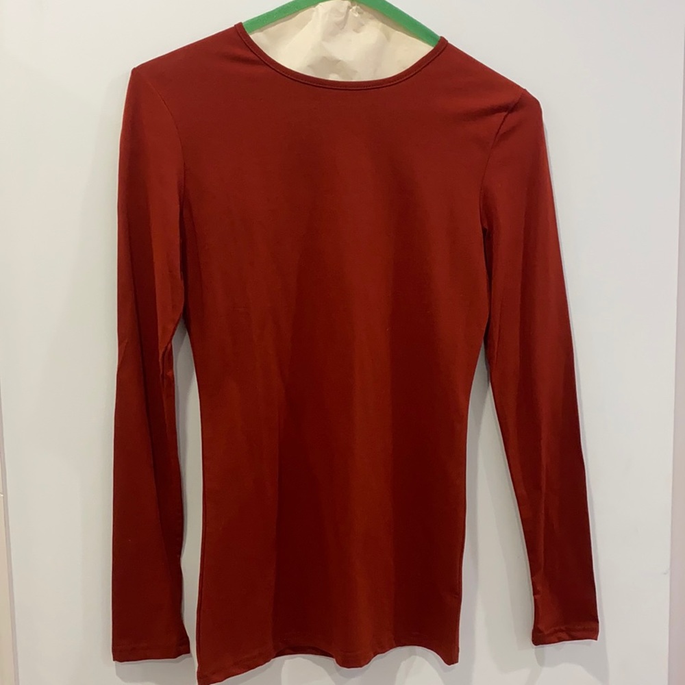Copper Brown Long Sleeve Shirt